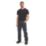 Blaklader  Short Sleeve T-Shirt Black Large 41" Chest