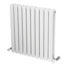 Ximax Fortuna 600mm x 584mm 2287BTU White Vertical Designer Radiator
