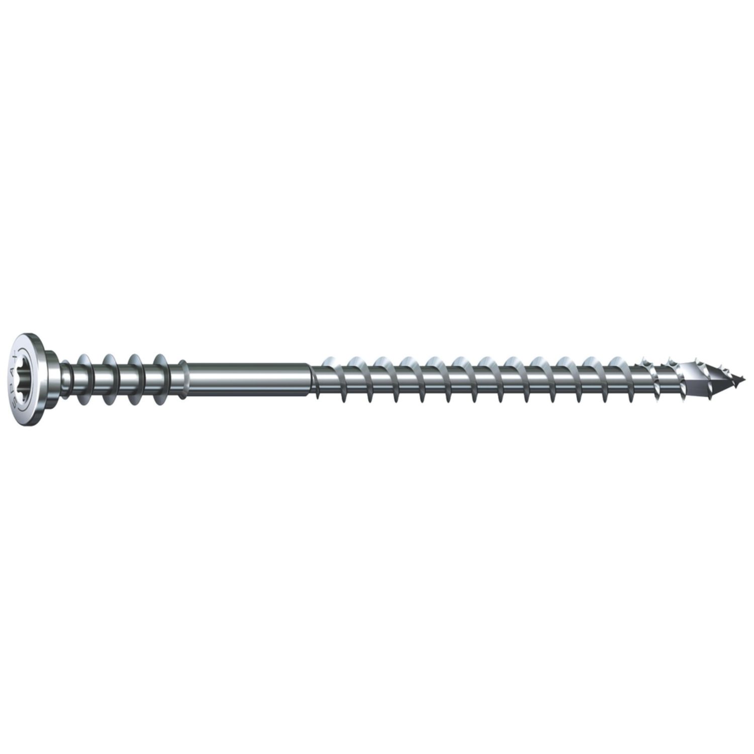 Spax TX Flat Self Drilling Wood Screws 6mm x 90mm 100 Pack (226VA)