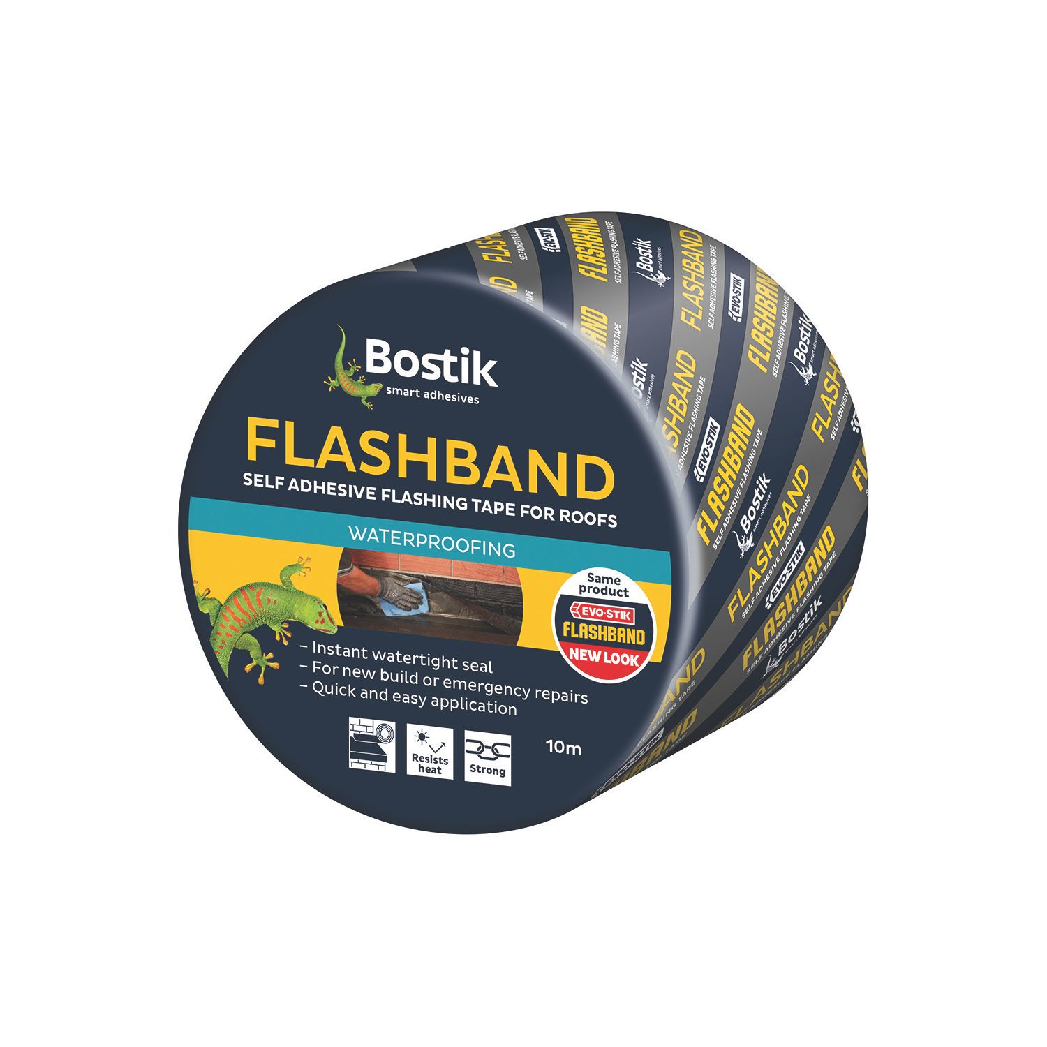 Bostik Flashband Grey 10m x 225mm (22704)