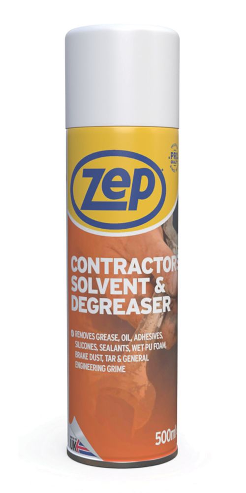 Zep Contractors Solvent & Degreaser 500ml Screwfix