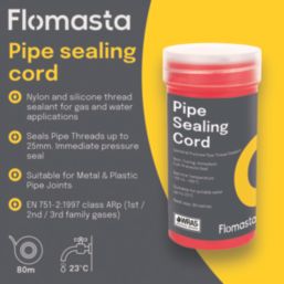 Flomasta  Pipe Sealing Cord 80m