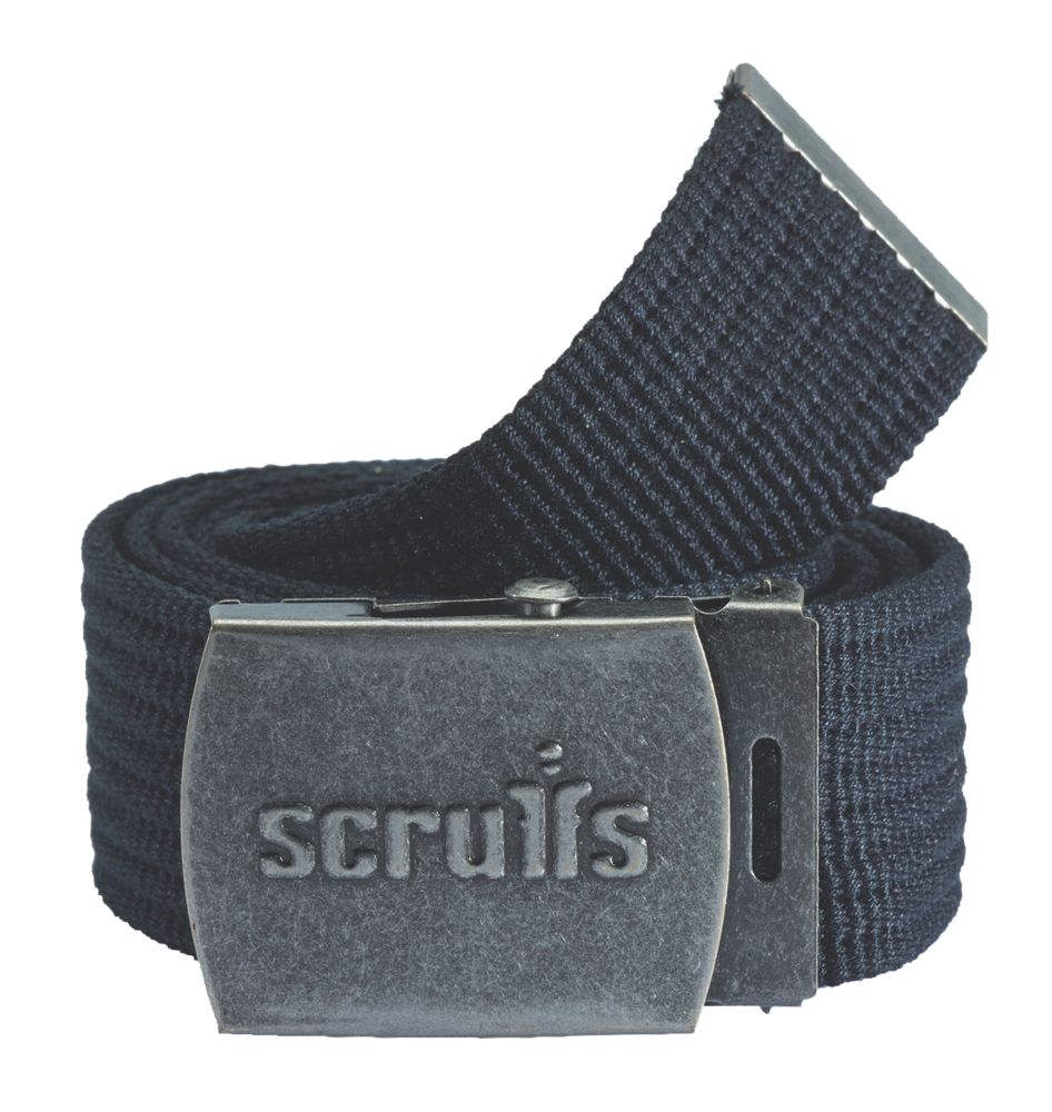 Ceinture De Travail Lee Cooper - Toile Noire 40mm - Boucle Métal Réglable - Taille Unique