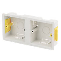 Appleby  1 + 1-Gang Dry Lining Knockout Box 35mm