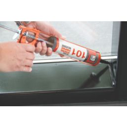 No Nonsense 101 General Purpose Silicone Sealant Black 310ml