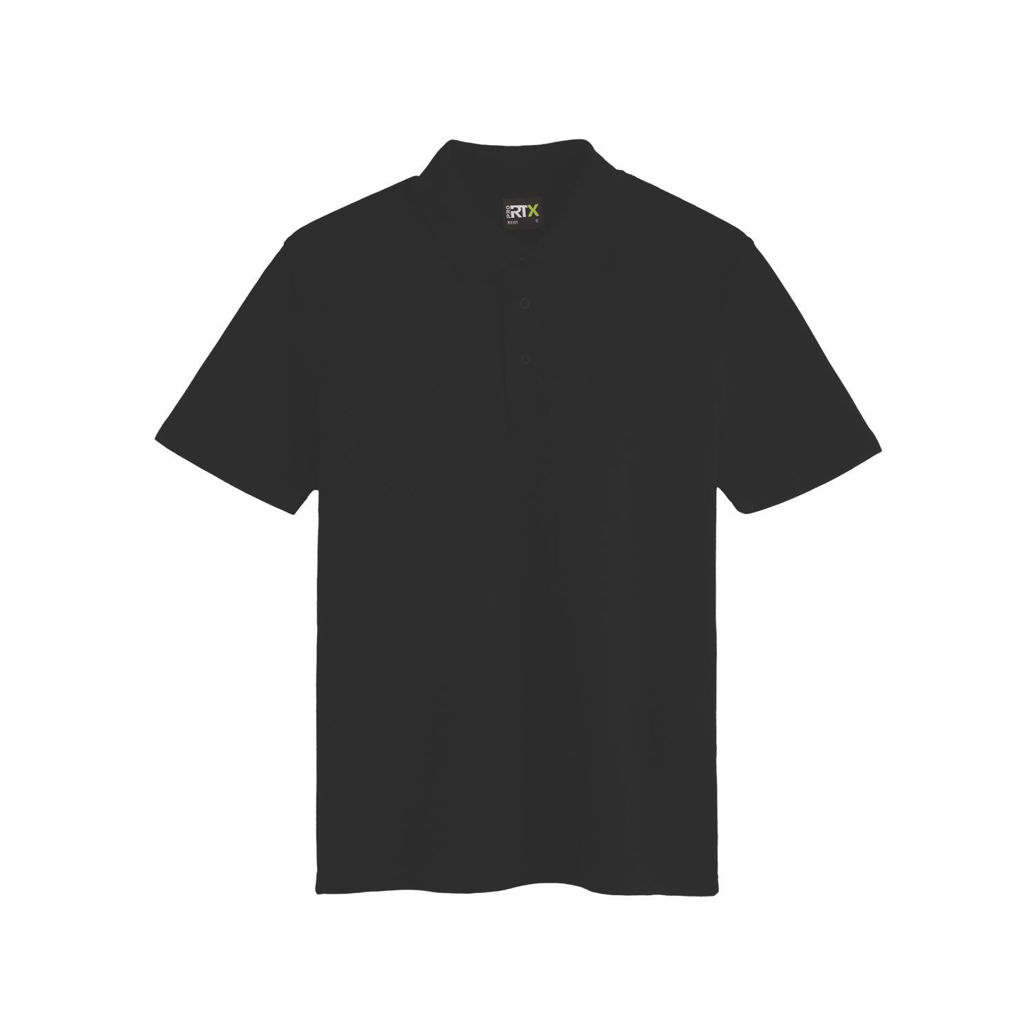 Pro RTX Polo Shirt Black Small 35 / 37" Chest (227AL)