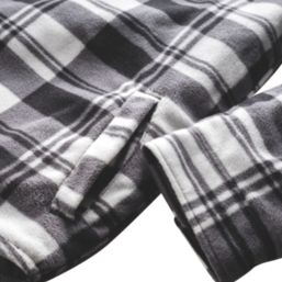 Scruffs Worker  Padded Check Shacket Black / White / Grey X Small 33-35" Chest