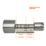 Bold SX-33  Smart Euro Cylinder Replacement Lock Stainless Steel
