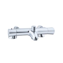 Bristan Artisan Exposed Dual Outlet Thermostatic Chrome-Plated Shower Mixer With Diverter
