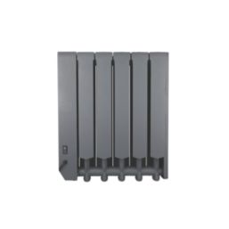 Masterplug Comfort 1000W Oil Wall-Mounted Oil-Filled Radiator Grey