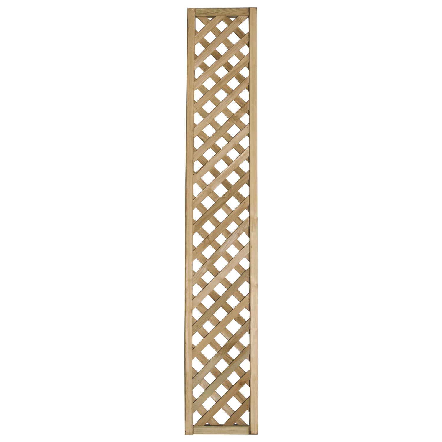 Forest Rosemore Softwood Rectangular Trellis 1' x 6' 4 Pack (227JG)