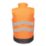 Regatta Pro Hi-Vis Bodywarmer Orange/Navy Large 48" Chest