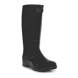 Regatta Lady Wenlock Metal Free Womens Non Safety Wellies Black Size 5