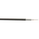 Time RG6 Black 1-Core Round Coaxial Cable 50m Drum