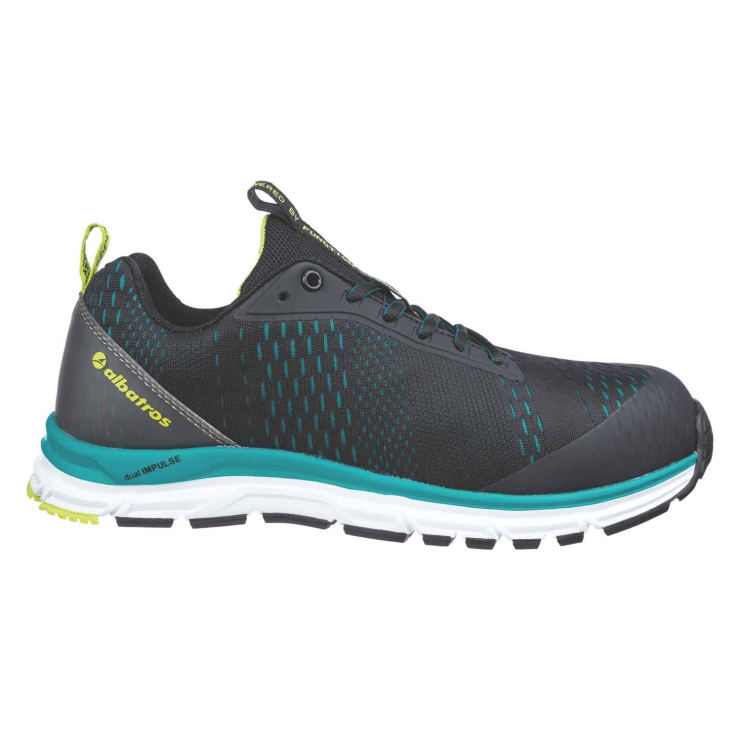 Albatros AER55 Impulse Size 7 Black Safety Trainers (227KE)