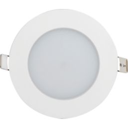 Luceco ECO Circular Fixed  LED Low Profile Slimline Downlight White 6W 420lm