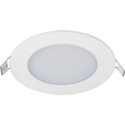 Luceco ECO Circular Fixed  LED Low Profile Slimline Downlight White 6W 420lm