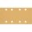 Bosch Expert C470  60 Grit 8-Hole Punched Multi-Material Sanding Sheets 93mm x 186mm 10 Pack