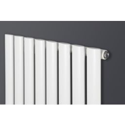 Ximax Fortuna 1500mm x 410mm 2488BTU White Vertical Designer Radiator