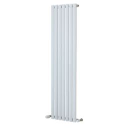 Ximax Fortuna 1500mm x 410mm 2488BTU White Vertical Designer Radiator