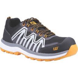 CAT Charge Metal Free   Safety Trainers Black/Orange Size 8