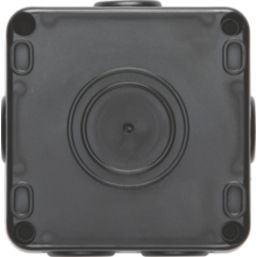 Knightsbridge  IP66 20AX 2-Gang 2-Way Weatherproof Outdoor Switch with LED