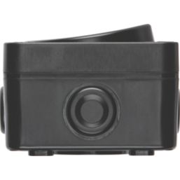 Knightsbridge  IP66 20AX 2-Gang 2-Way Weatherproof Outdoor Switch with LED