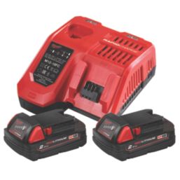 Milwaukee M18FBS85-202C 85mm 18V 2 x 2.0Ah Li-Ion RedLithium Brushless Cordless Bandsaw