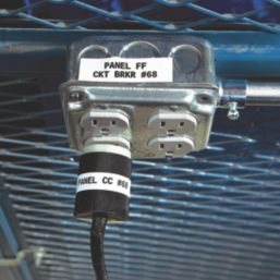 Brady 142800 Indoor Outdoor Vinyl Labels 9.53mm x 6.4m