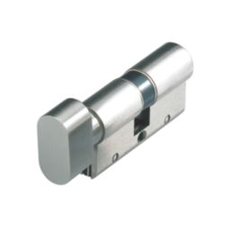 Cisa 2 Star 10-Pin Astral S Series 10-Pin Euro Cylinder & Thumbturn 50-50 (100mm) Nickel-Plated