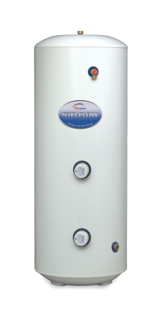 RM Cylinders Stelflow Indirect Unvented Cylinder 300Ltr - Screwfix