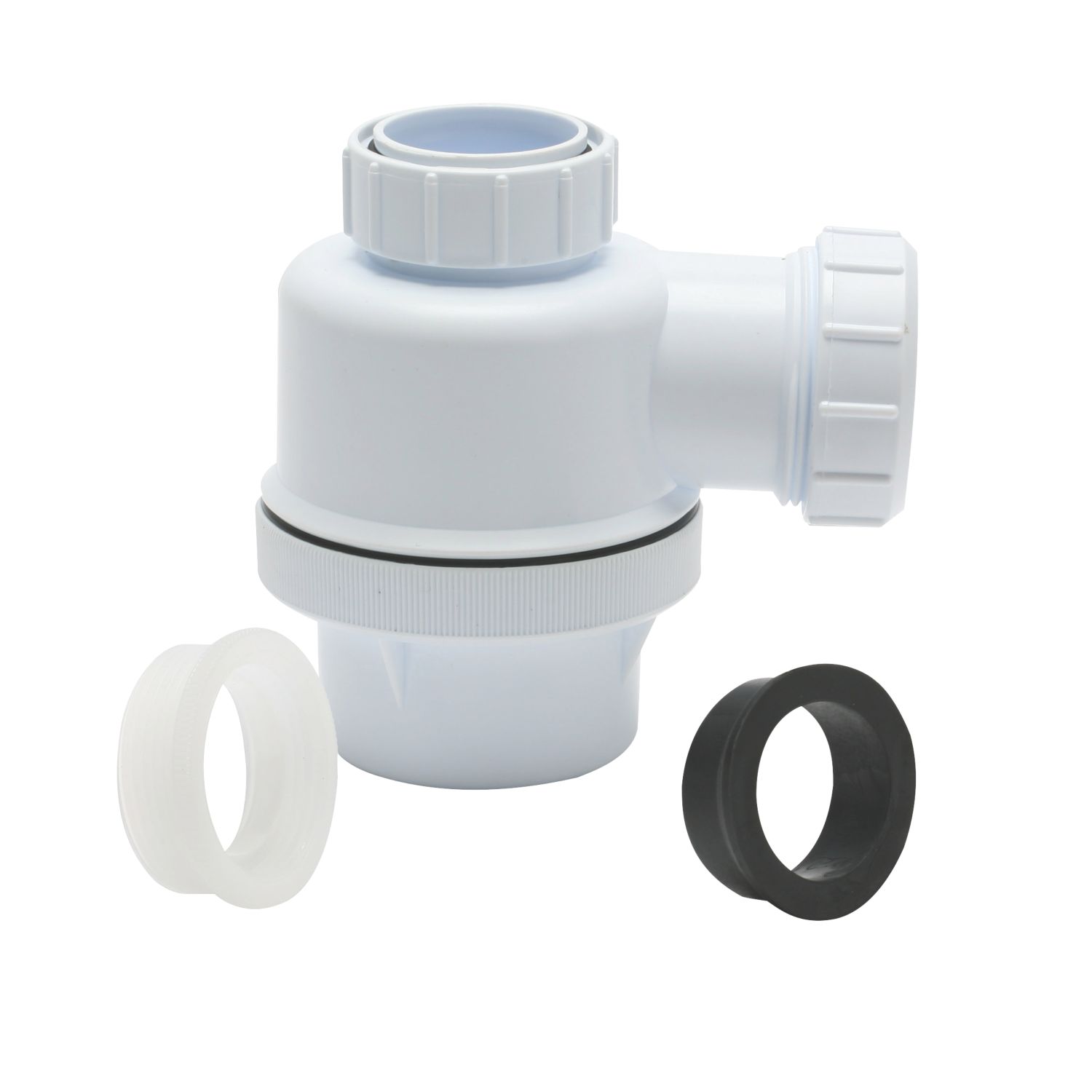 Euroflo Universal Fixed Height Bottle Trap White 40mm (2286R)