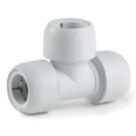 Hep2O  Plastic Push-Fit Equal Tee 28mm