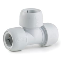 Hep2O  Plastic Push-Fit Equal Tee 28mm