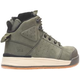 Hard Yakka 3056 Size 10  Olive Water-Resistant  Safety Boots