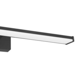 Eglo Galenzana-E 400mm LED Bathroom Mirror Light Black 7.4W 900lm