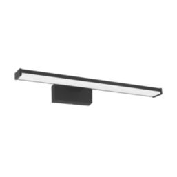 Eglo Galenzana-E 400mm LED Bathroom Mirror Light Black 7.4W 900lm