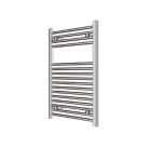 Refurb Flomasta 800mm x 500mm 925BTU Chrome Flat  Towel Radiator