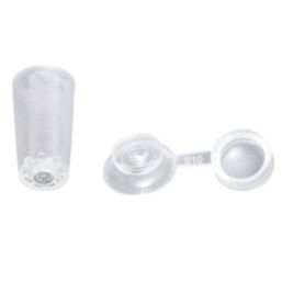 Radmat Building Materials  Roofing Sheet Caps & Spacers Clear 30mm x 20mm 50 Pack