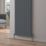 Reina Piatto Double 1800mm x 295mm 3185BTU Anthracite Vertical Designer Radiator