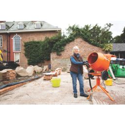 Electric Cement Mixer Bundle 110V Week Hire