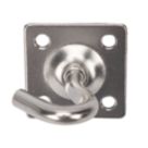 Essentials Stainless Steel Ring on Plates 45mm x 45mm 2 Pack