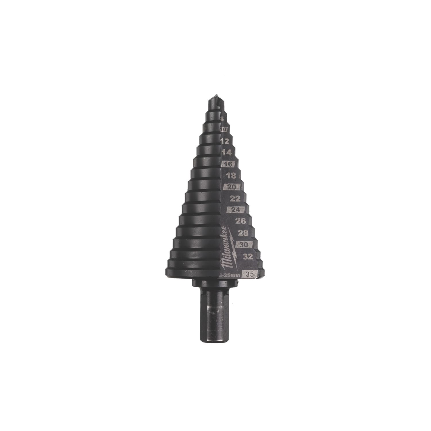 Milwaukee Straight Shank Multi-Material Cobalt Step Drill Bit 6mm - 35mm (228GE)
