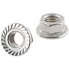 Easyfix A2 Stainless Steel Flange Head Nuts M12 50 Pack