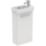 Ideal Standard i.life S Floorstanding Washbasin Unit with Chrome Handle & Basin Matt White 410mm x 205mm x 845mm