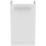 Ideal Standard i.life S Floorstanding Washbasin Unit with Chrome Handle & Basin Matt White 410mm x 205mm x 845mm
