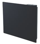 Blyss Saris Wall-Mounted Panel Heater Dark Grey 2000W - Screwfix