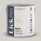 LickPro Max+ 2.5Ltr Grey 02 Eggshell Emulsion  Paint