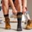 Site Toppan Work Socks Black 3-7 3 Pairs