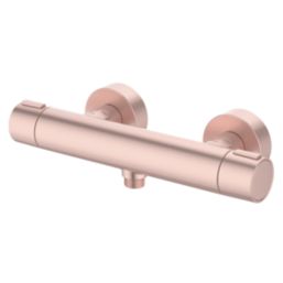Ideal Standard Alu+ Exposed Single Outlet Thermostatic Rose Bar Mixer Shower Valve